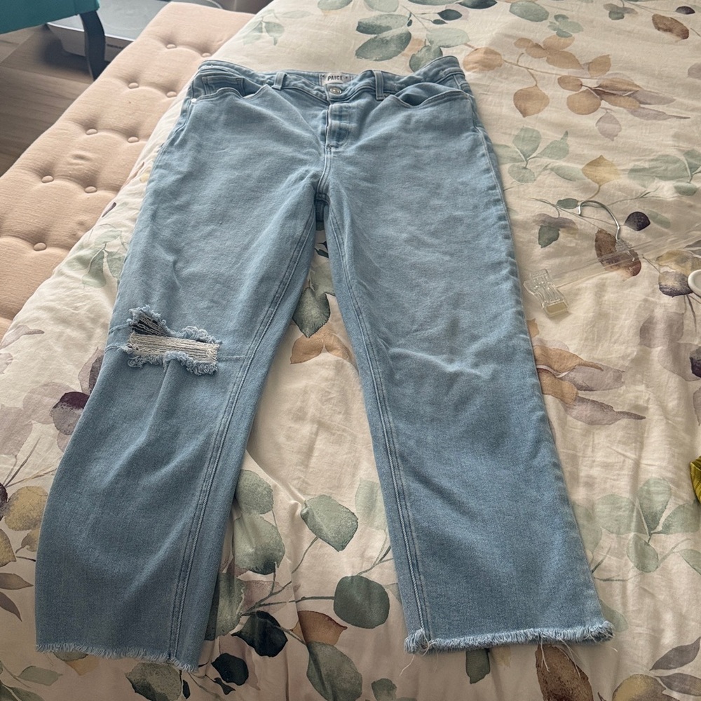 PAIGE Light Blue High-Rise Women's Jeans